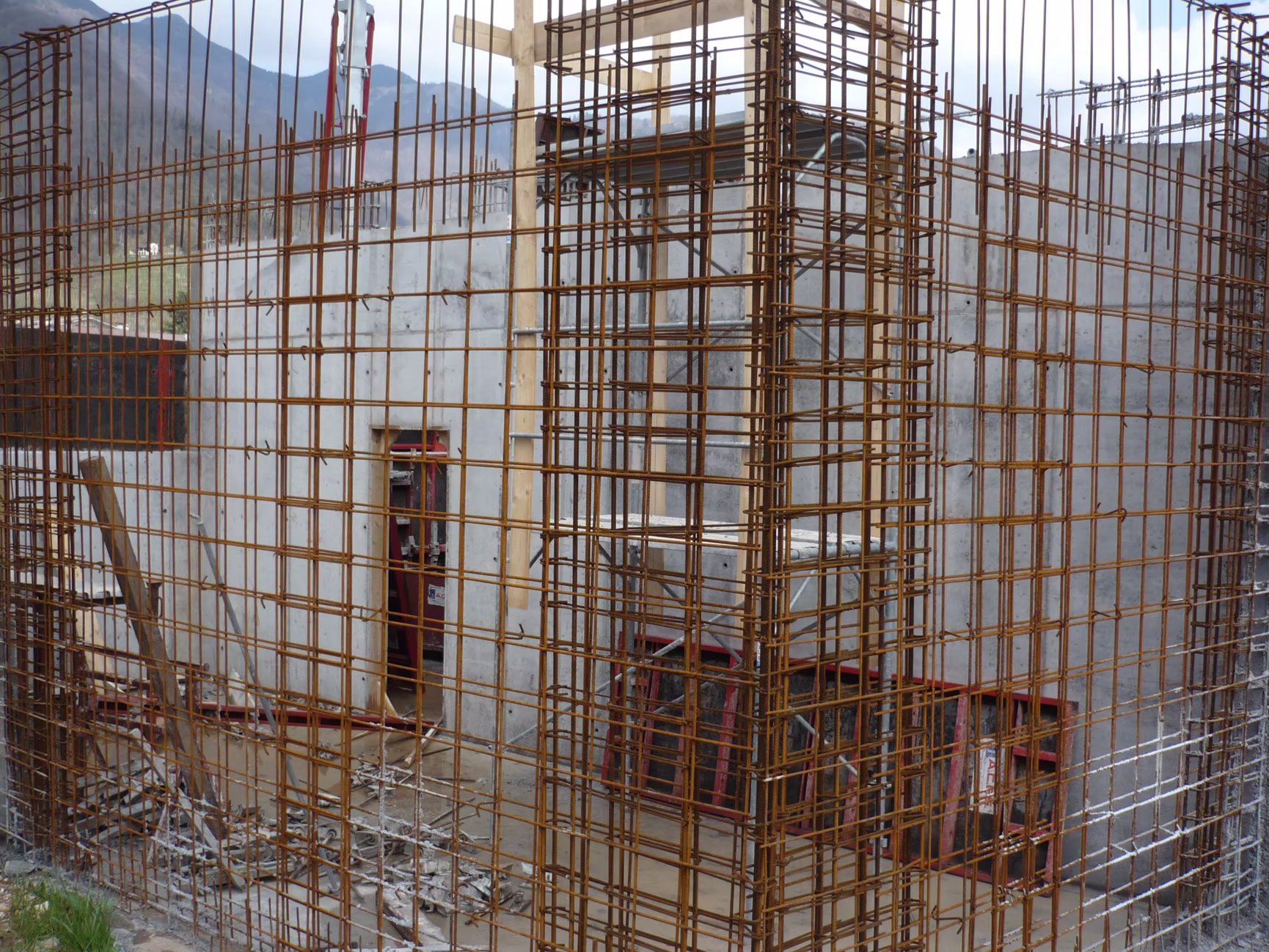 Civil Protection headquarters construction site in Miane, Treviso – photo 9.