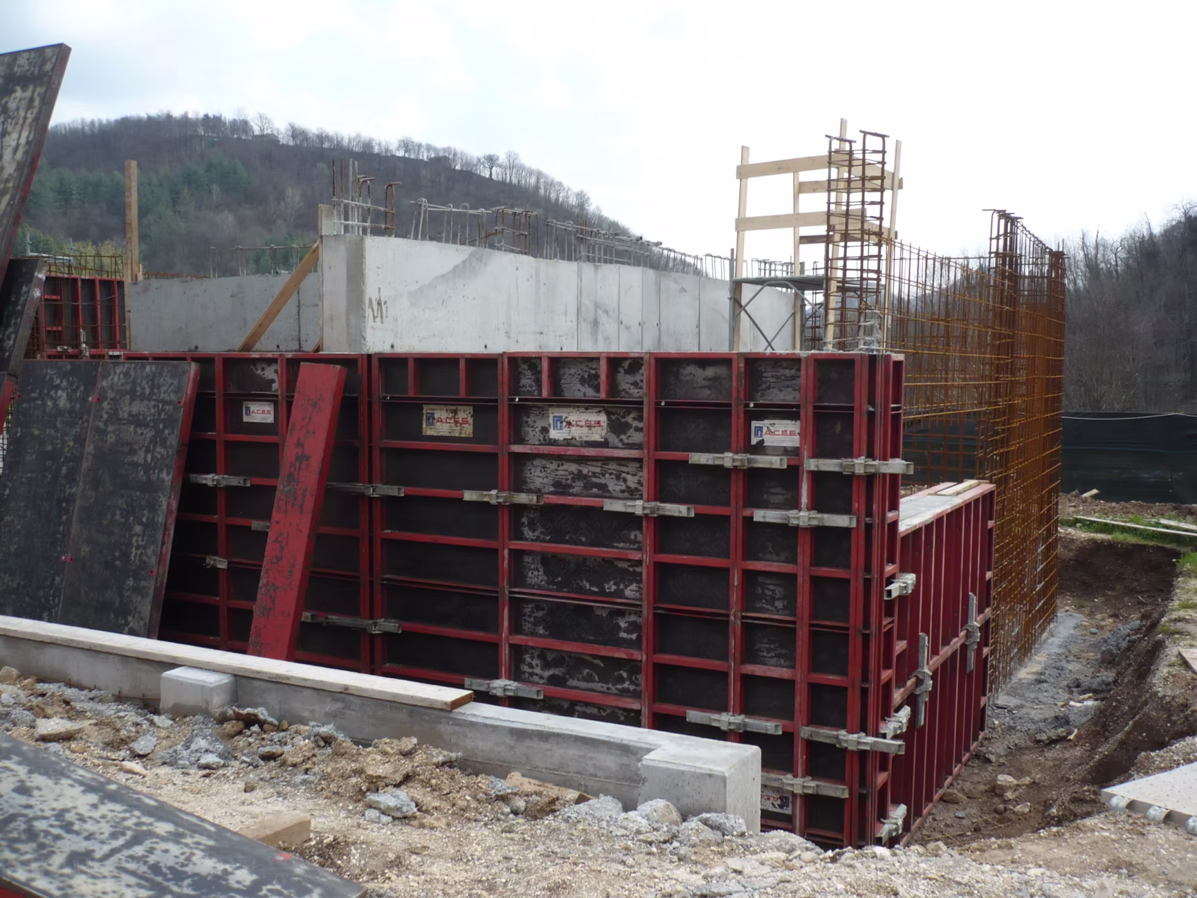 Civil Protection headquarters construction site in Miane, Treviso – photo 3.