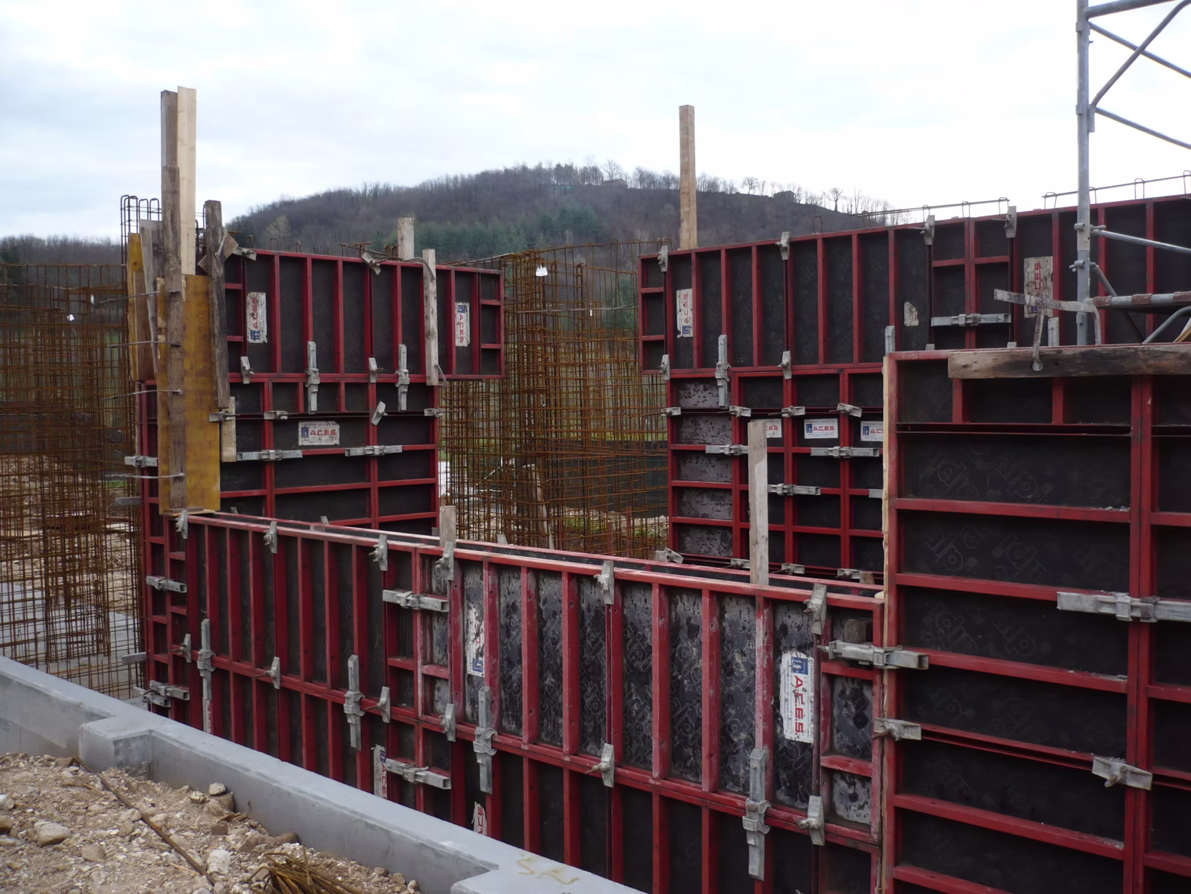 Civil Protection headquarters construction site in Miane, Treviso – photo 7.