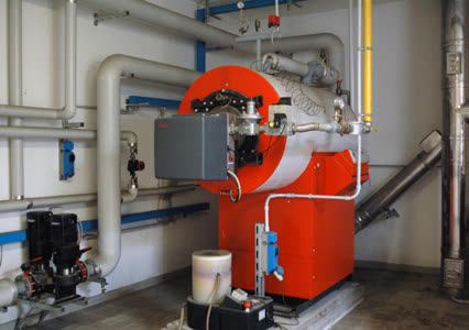 Boiler and heating system.