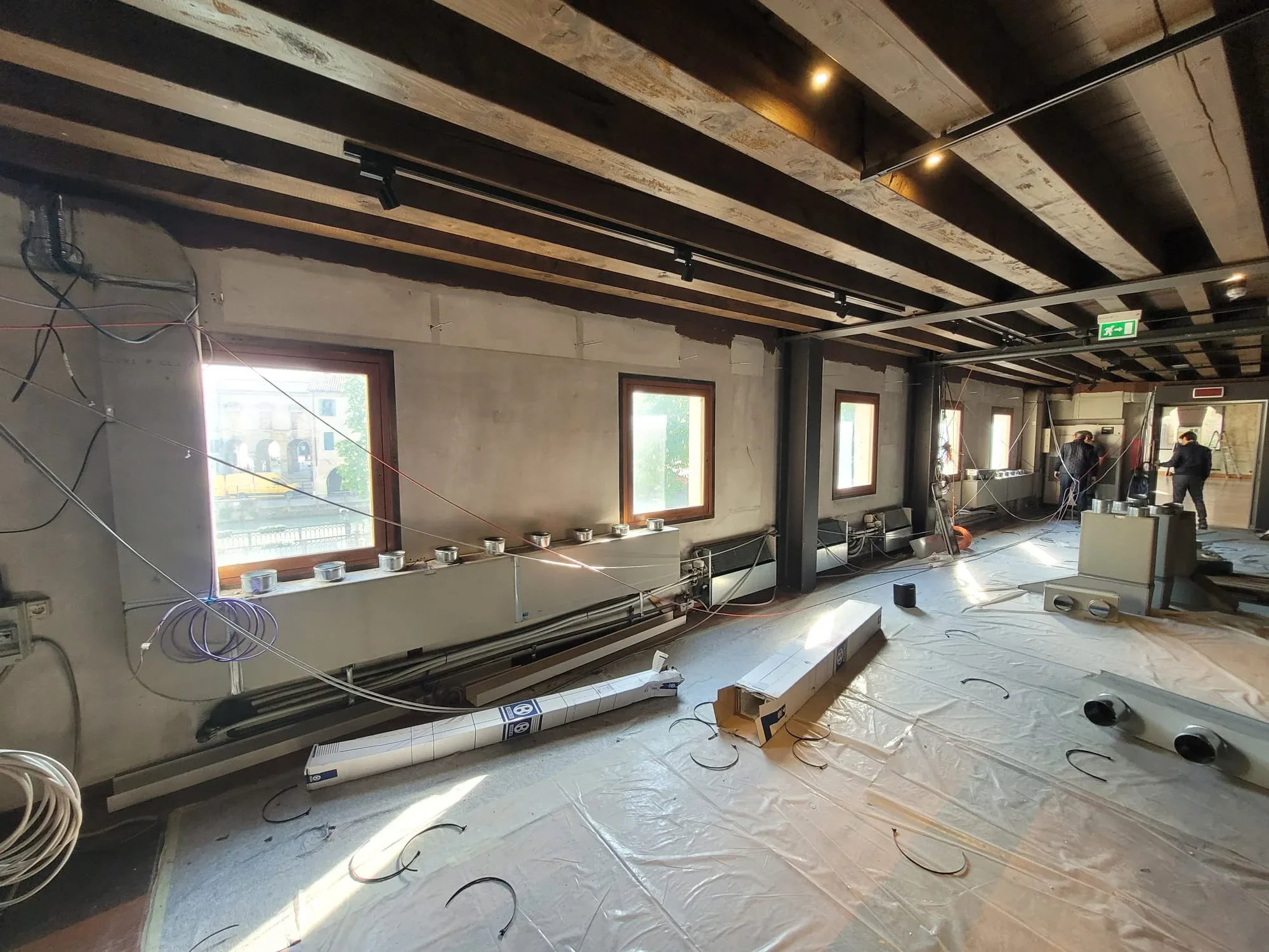 Fondazione Cassamarca – Ca’ dei Carraresi: exhibition hall system replacement – Treviso